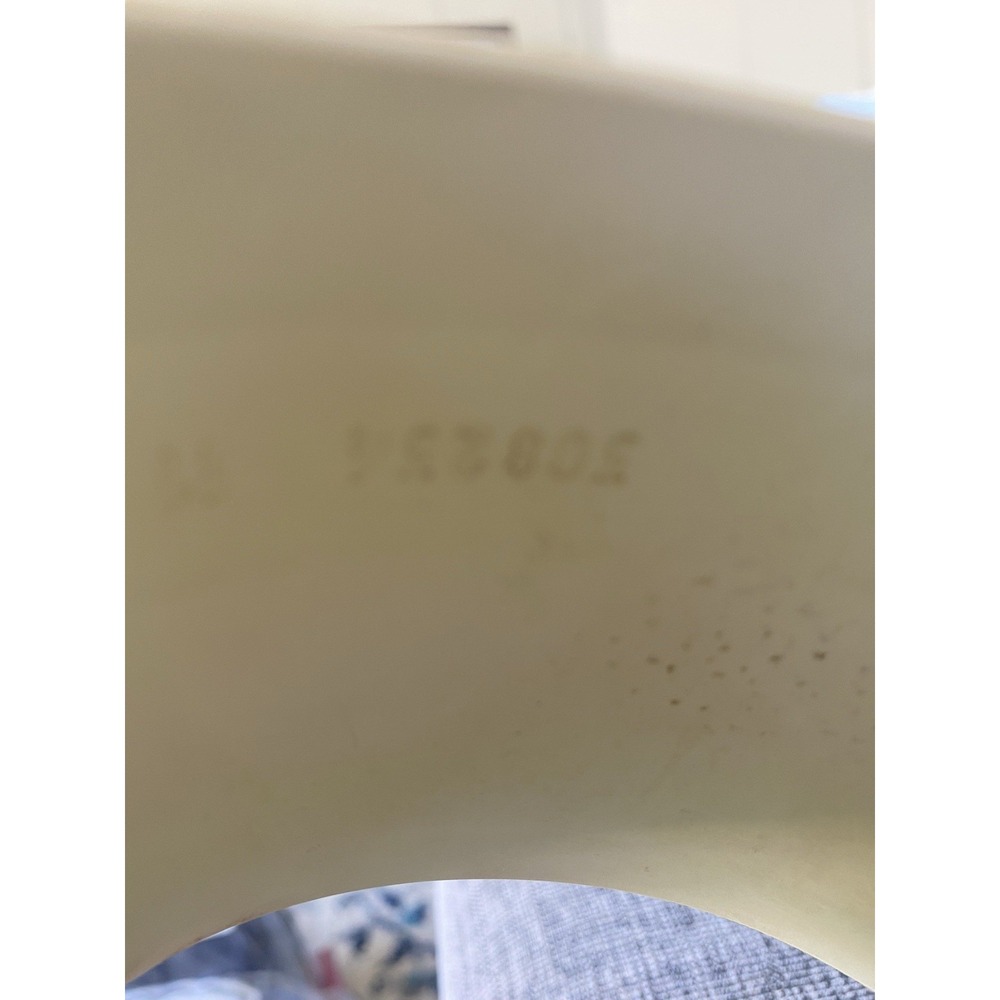 Gucci Men's Rubber Slide Sandal - White Rubber, US 11 Original Box - Picture 9 of 12
